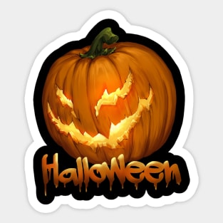 Halloween pumpkin Sticker